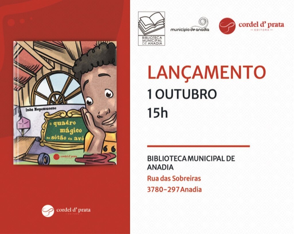 Lançamento do livro "O quadro mágico no sotão da avó"