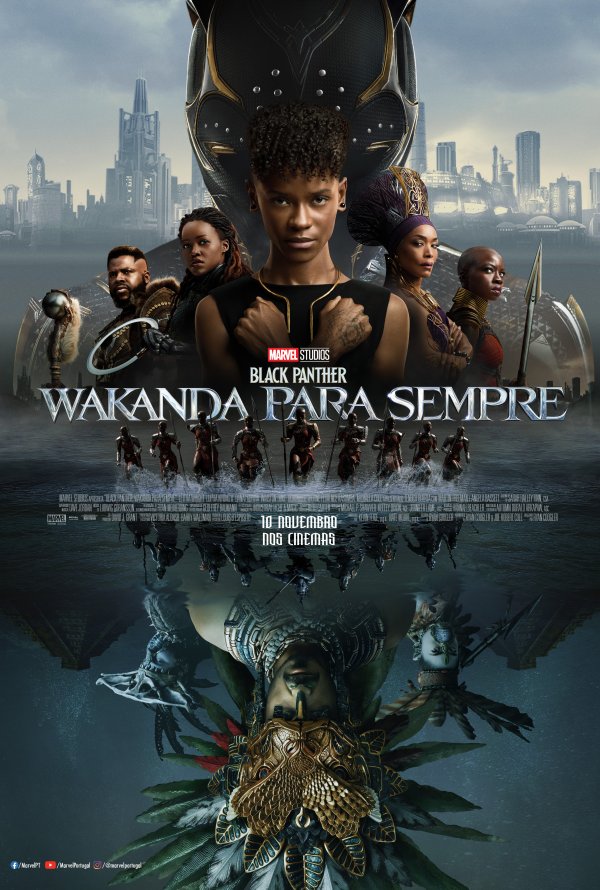 "Black Panther: Wakanda para Sempre”  M/12