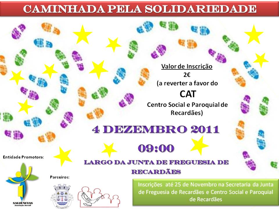 Caminhada pela Solidariedade [Org.: Associação Juvenil Saliências]