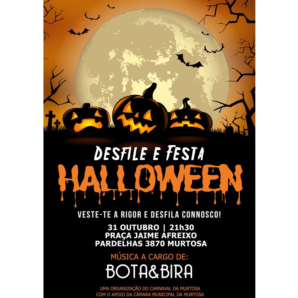 Desfile e Festa de Halloween