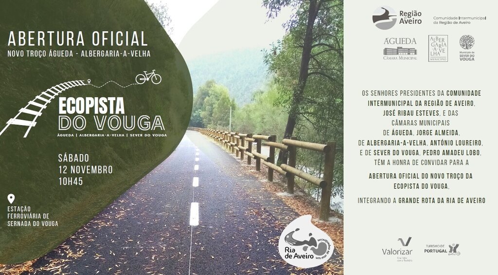 Abertura Oficial do novo troço Águeda - Albergaria-a-Velha da Ecopista do Vouga 