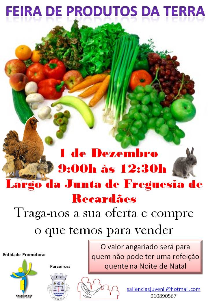Feira de Produtos da Terra [Org.: Associação Juvenil Saliências] 