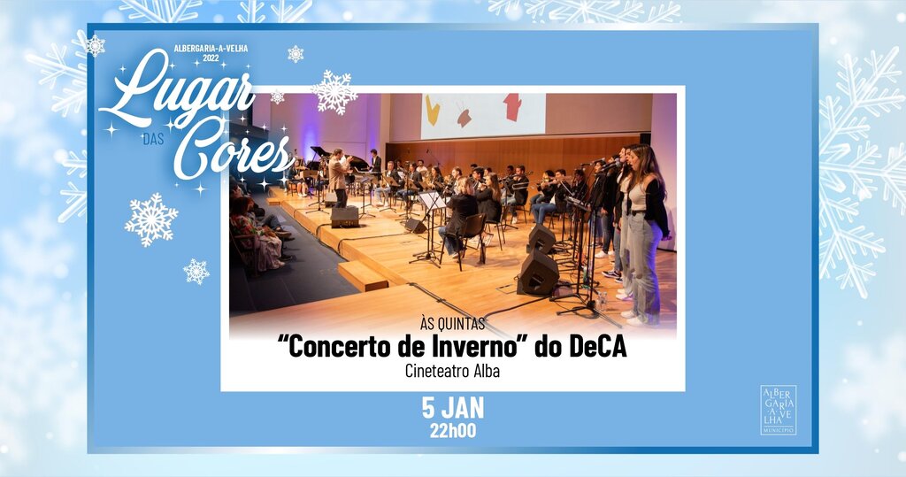 “Concerto de Inverno” do Departamento de Comunicação e Arte (DeCA)
