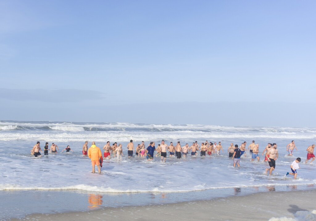 Primeiro Mergulho do Ano 2023 - Praia da Vagueira