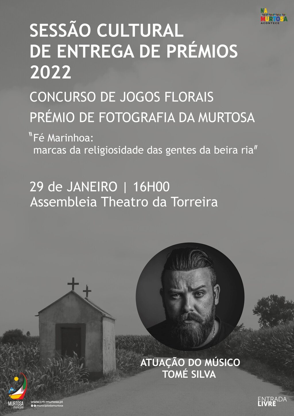 ENTREGA DE PRÉMIOS DOS CONCURSOS DE FOTOGRAFIA E JOGOS FLORAIS