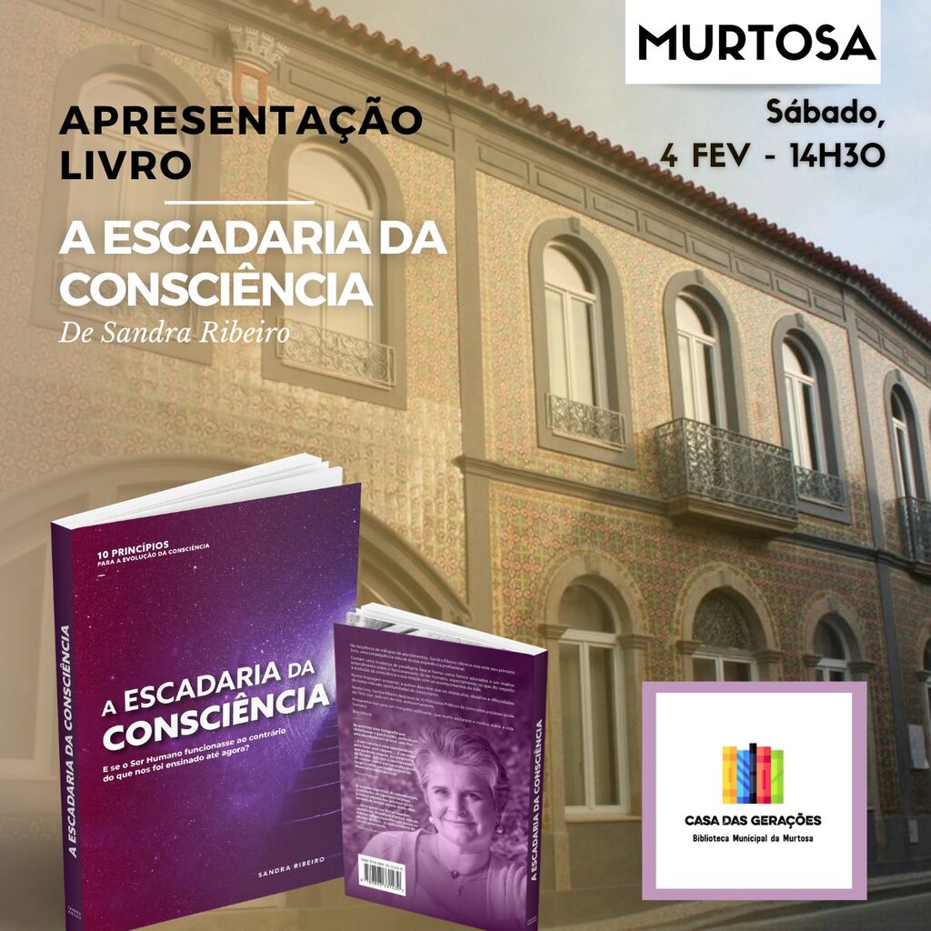 APRESENTAÇÃO DO LIVRO "A ESCADARIA DA CONSCIÊNCIA" 