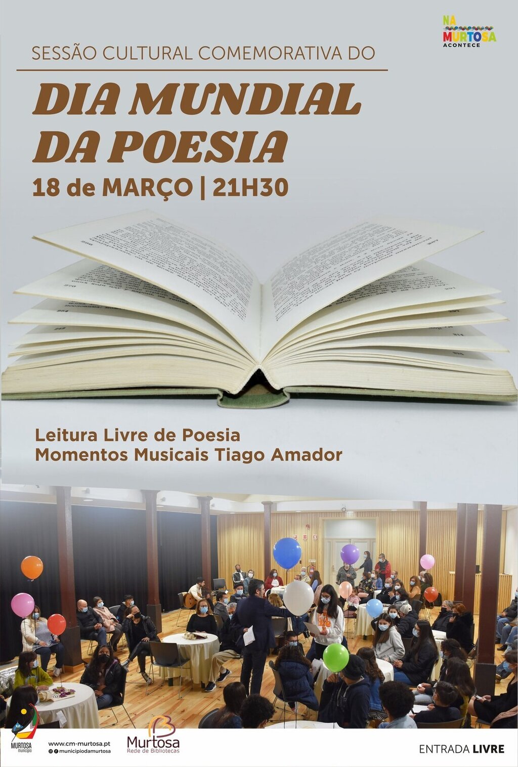  Sessão Cultural do Dia Mundial da Poesia