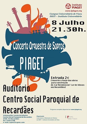 Concerto da Orquestra de Sopros Piaget