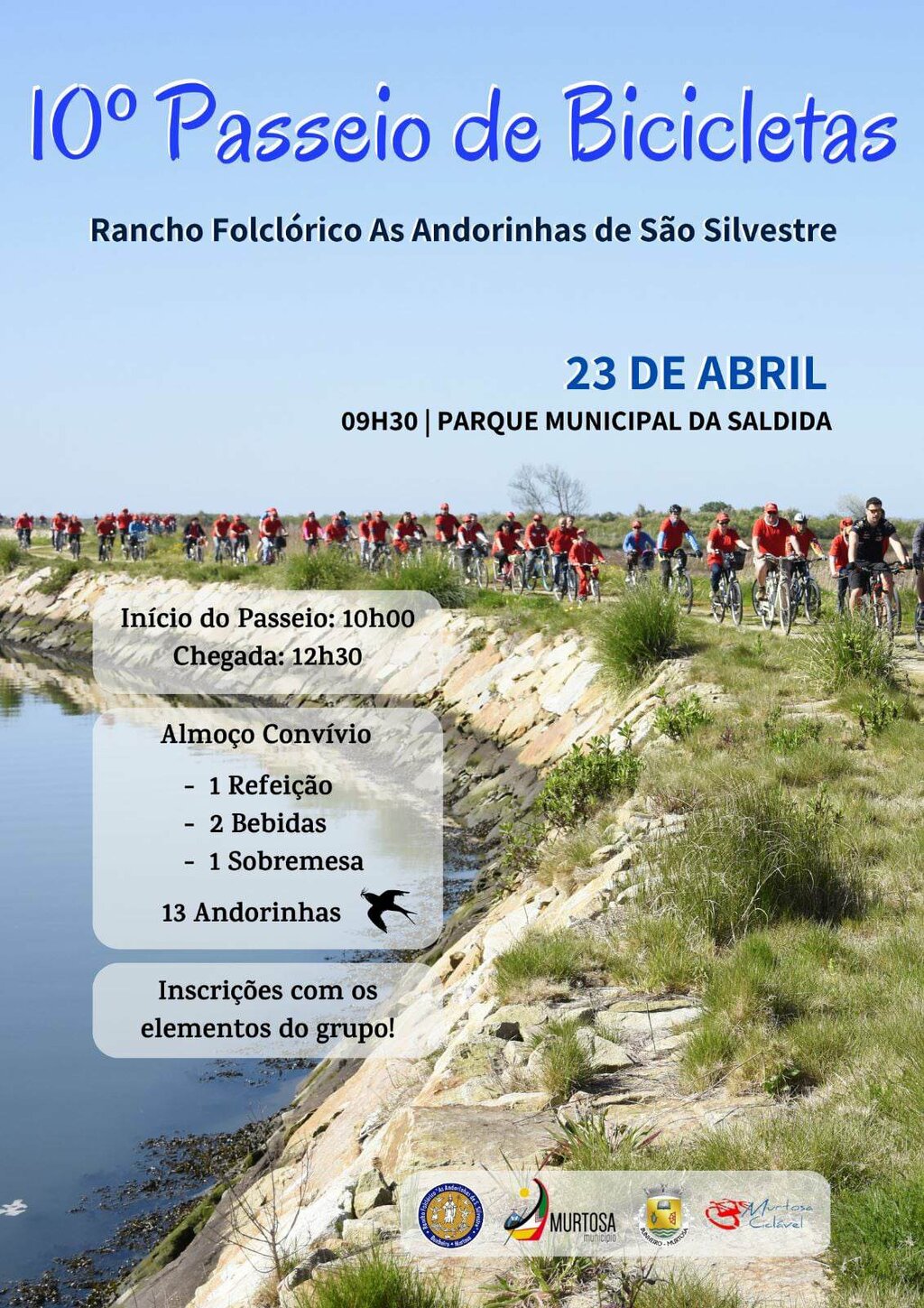 10º Passeio de Bicicleta do Rancho Folclórico “As Andorinhas de São Silvestre”