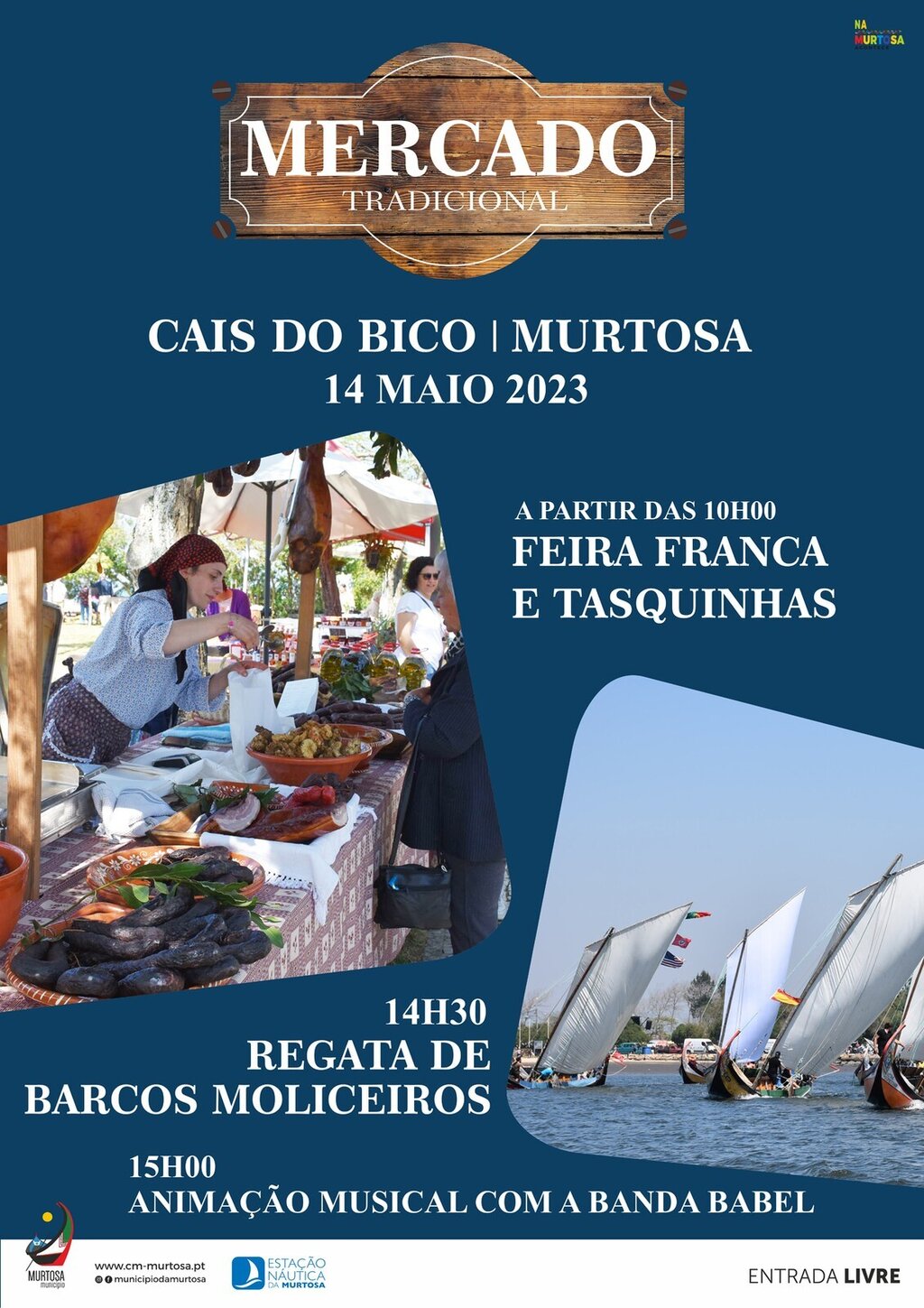 MERCADO TRADICIONAL E REGATA DE BARCOS MOLICEIROS