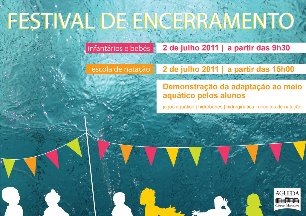 Festival de Encerramento da Escola de Natação