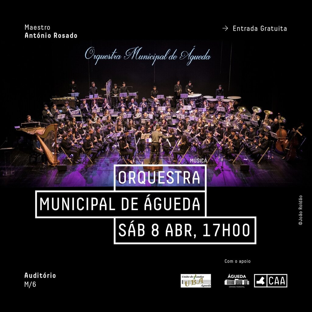 Orquestra Municipal de Águeda, no Centro de Artes de Águeda