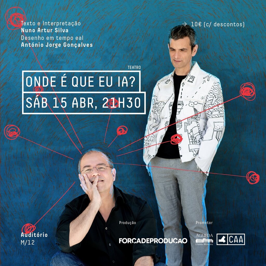 "Onde é que eu ia?", no Centro de Artes de Águeda
