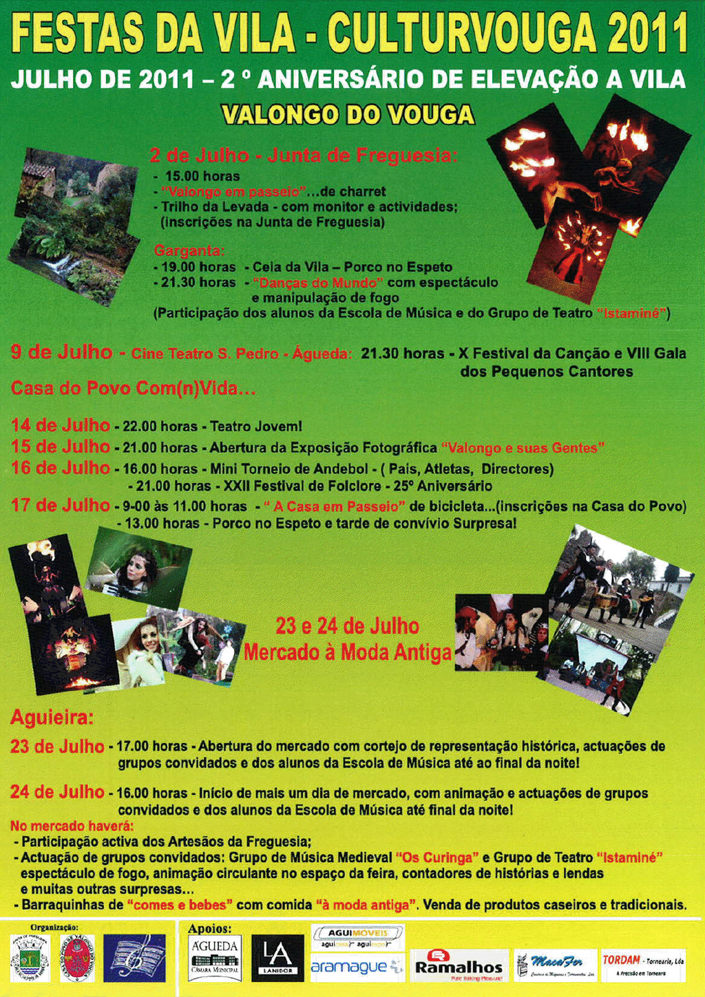 2.º Aniv. de Elevação a Vila de Valongo do Vouga :: Festas da Vila - CulturVouga 2011