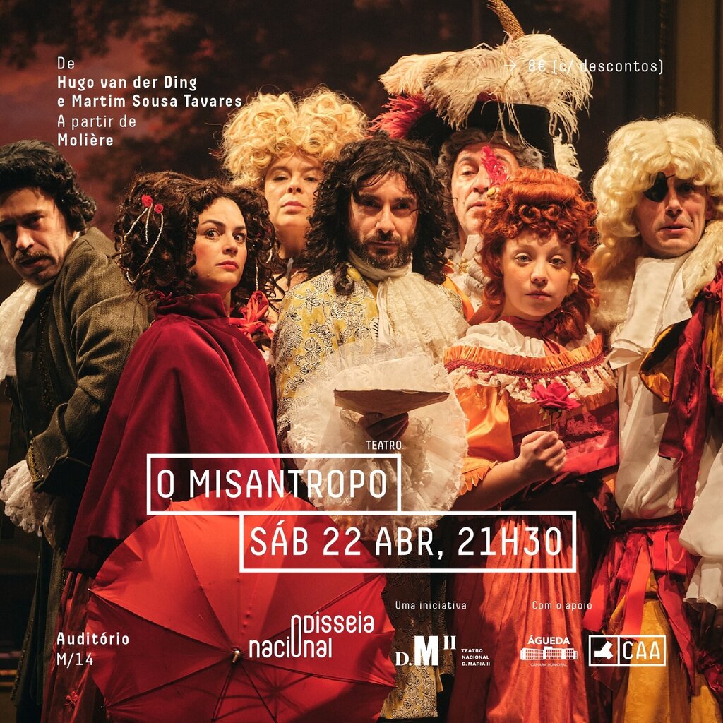 O Misantropo, no Centro de Artes de Águeda