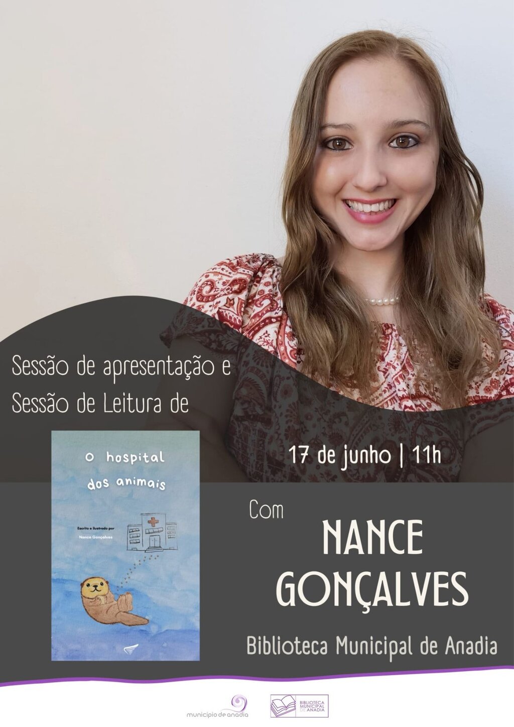 Sessão de apresentação e leitura do livro " Hospital dos Animais" 