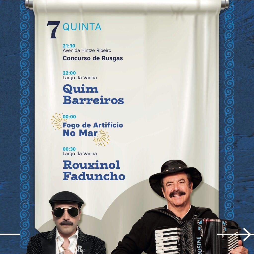 Quim Barreiros + Rouxinol Faduncho - Romaria de São Paio 2023