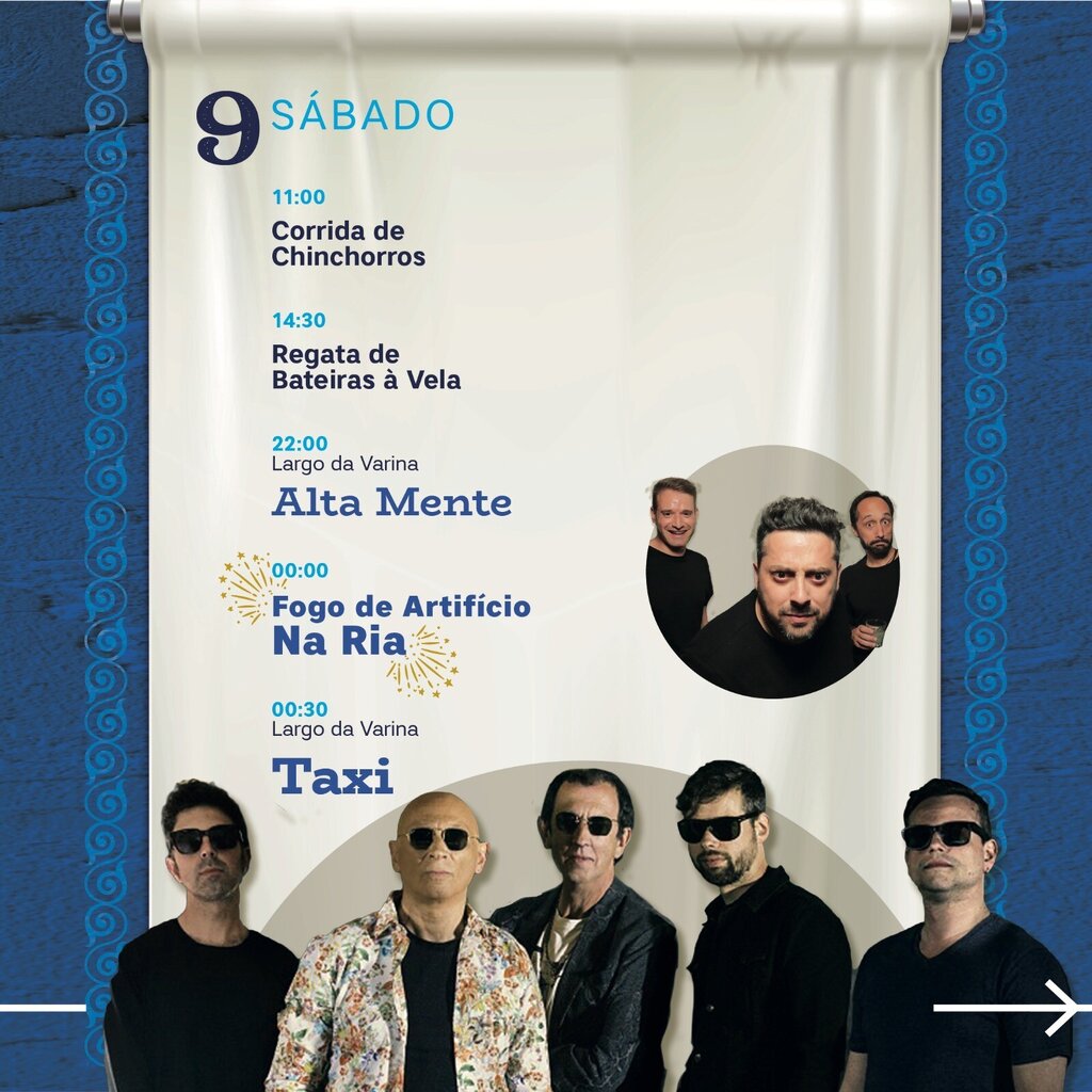 Táxi + Banda Alta Mente - Romaria de São Paio 2023