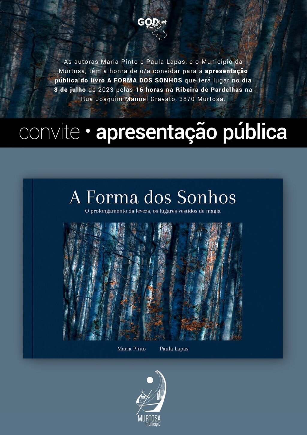 Maria Pinto e Paula Lapas Apresentam “A Forma dos Sonhos” na Ribeira de Pardelhas