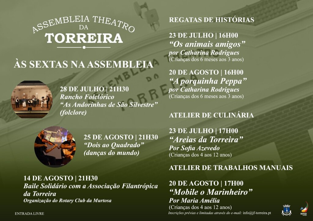  Baile Solidário com a Associação Filantrópica da Torreira - Assembleia Theatro da Torreira