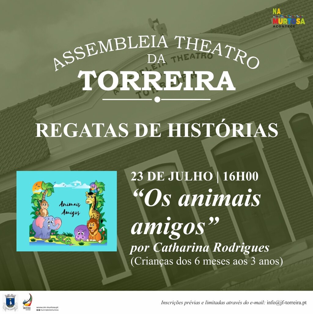 Regatas de Histórias - "Os animais amigos" - Assembleia Theatro da Torreira 