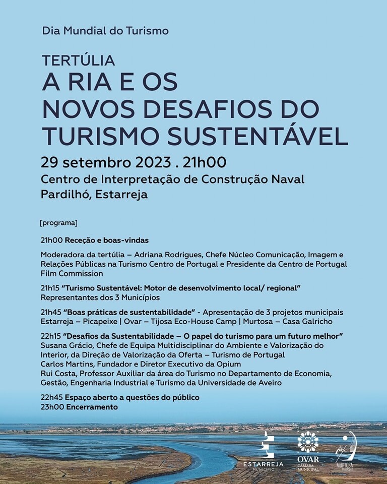 “A Ria e os Novos Desafios do Turismo Sustentável" 