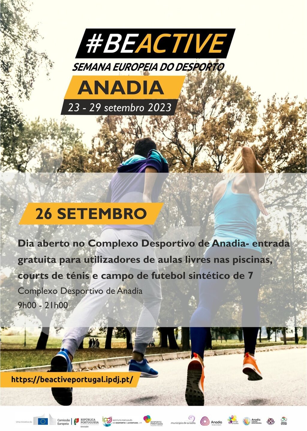 Semana do Desporto - Dia aberto no Complexo Desportivo de Anadia