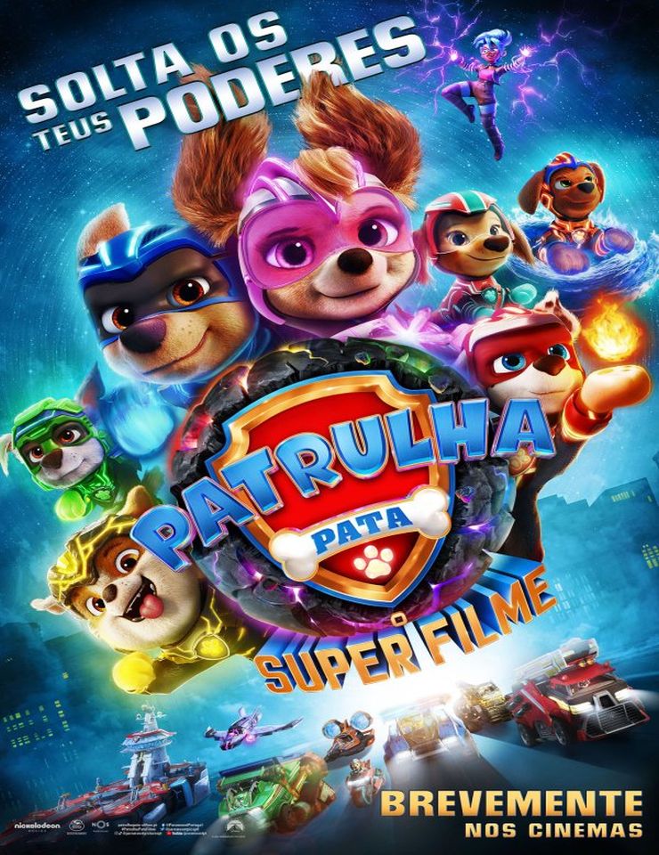 "Patrulha Pata: O Super Filme (Paw Patrol: The Mighty Movie" VP M/6