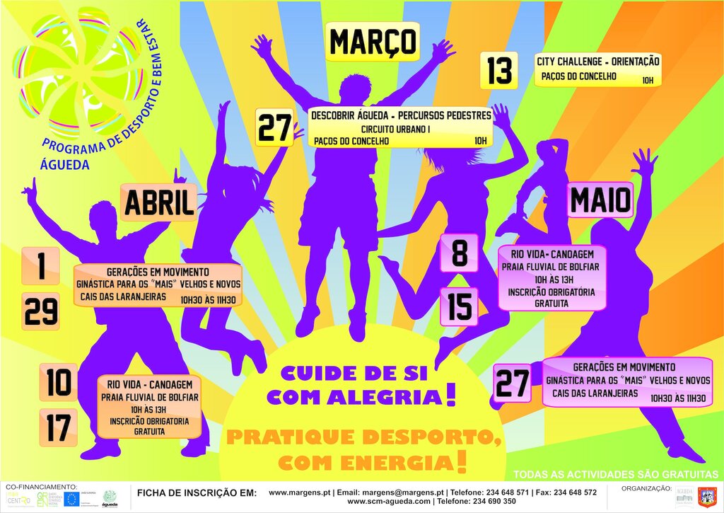 Gerações em Movimento - Ginástica para os "mais" velhos e novos [Programa de Desporto e Bem-estar]  