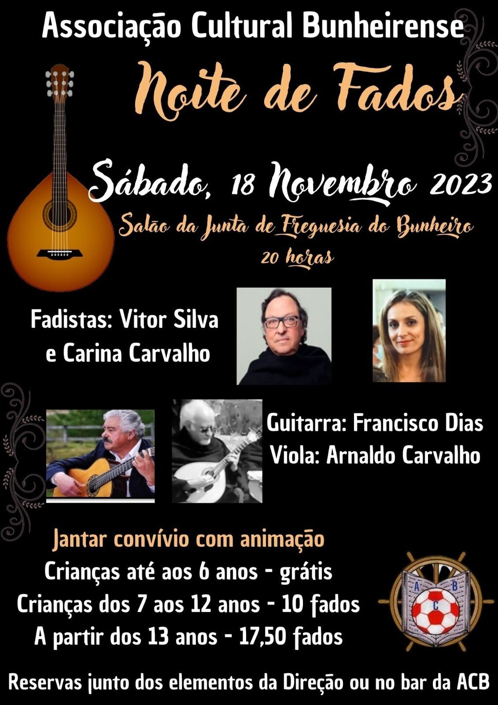 Noites de Fados da Associação Cultural Bunheirense