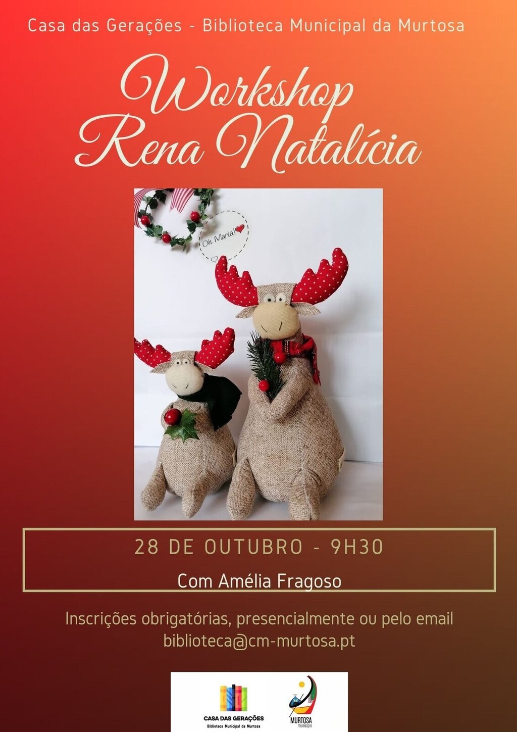 Workshop - Natal "Rena Natalícia"