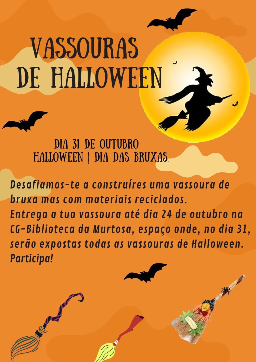 Desafio Vassouras de Halloween