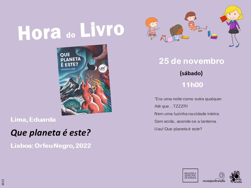 Hora do Livro - "Que planeta é este?" 