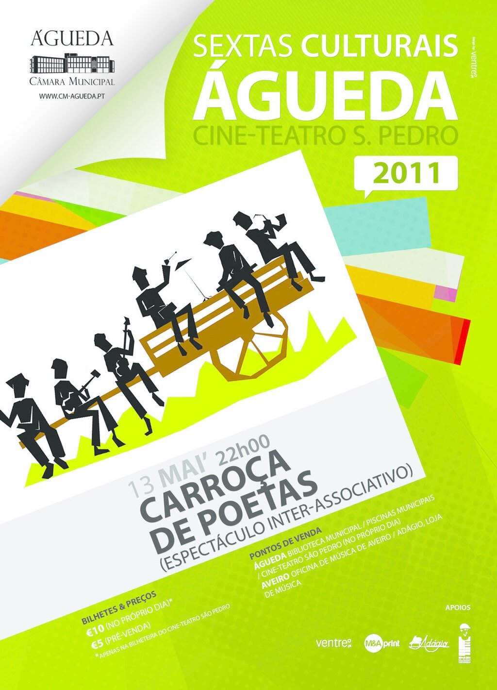 Sextas Culturais 2011: CARROÇA DE POETAS 