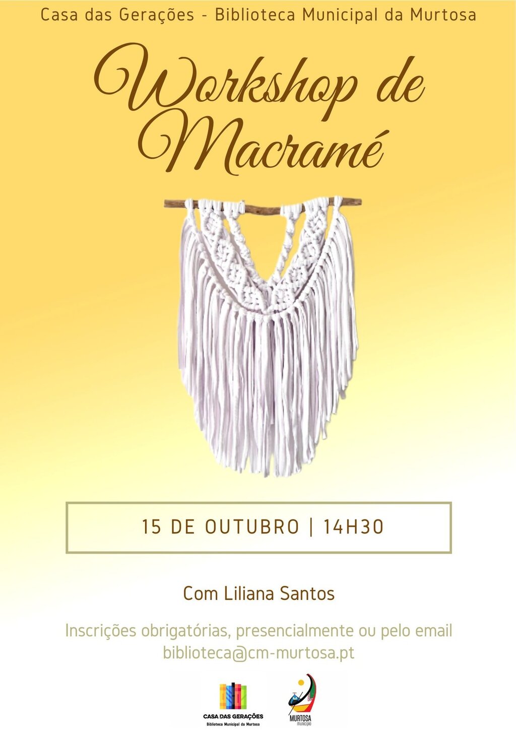 Workshop de "Macramé"