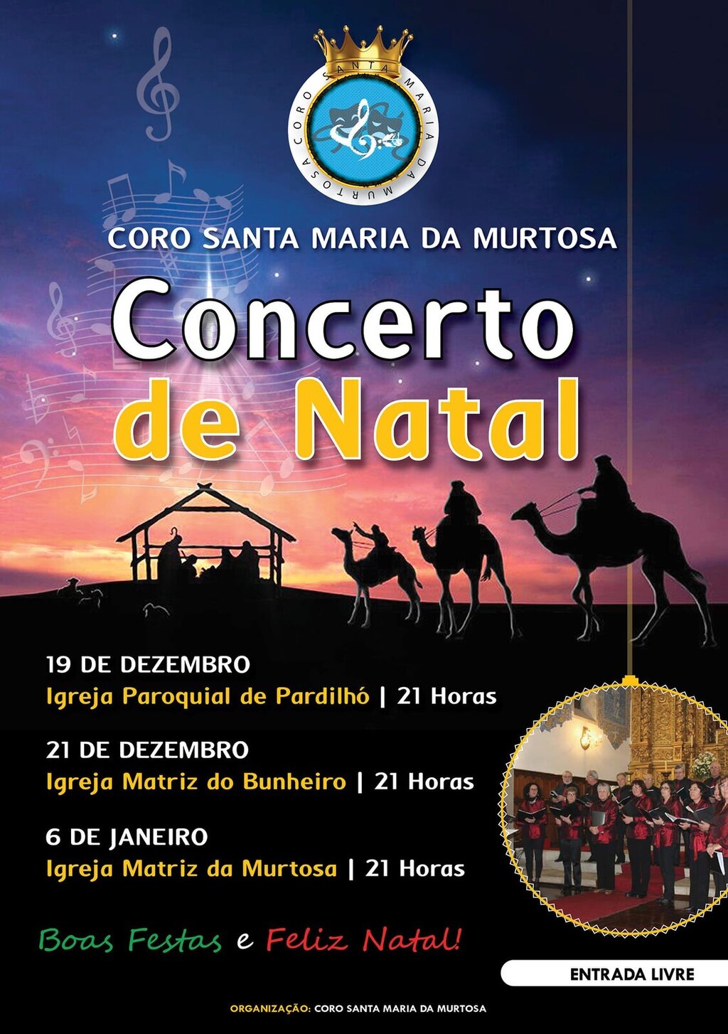 Concerto de Natal  - Igreja Matriz do Bunheiro