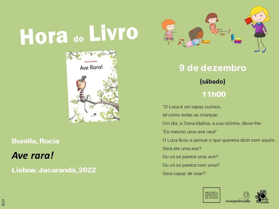 Hora do Livro -  “Ave rara”