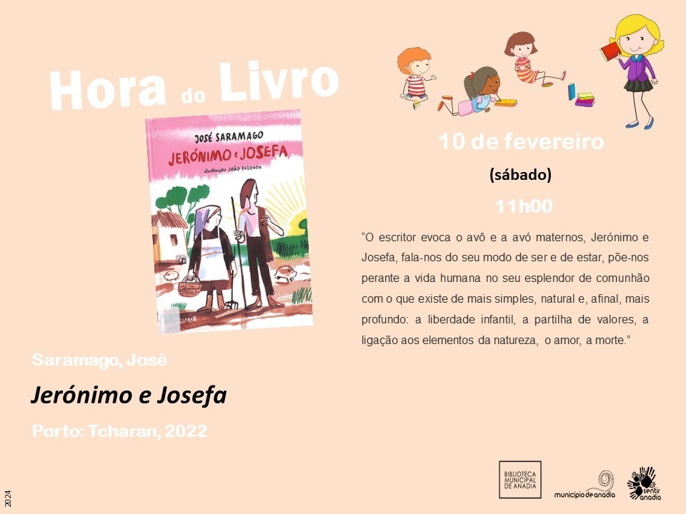 Hora do Livro -  “Jerónimo e Josefa” 