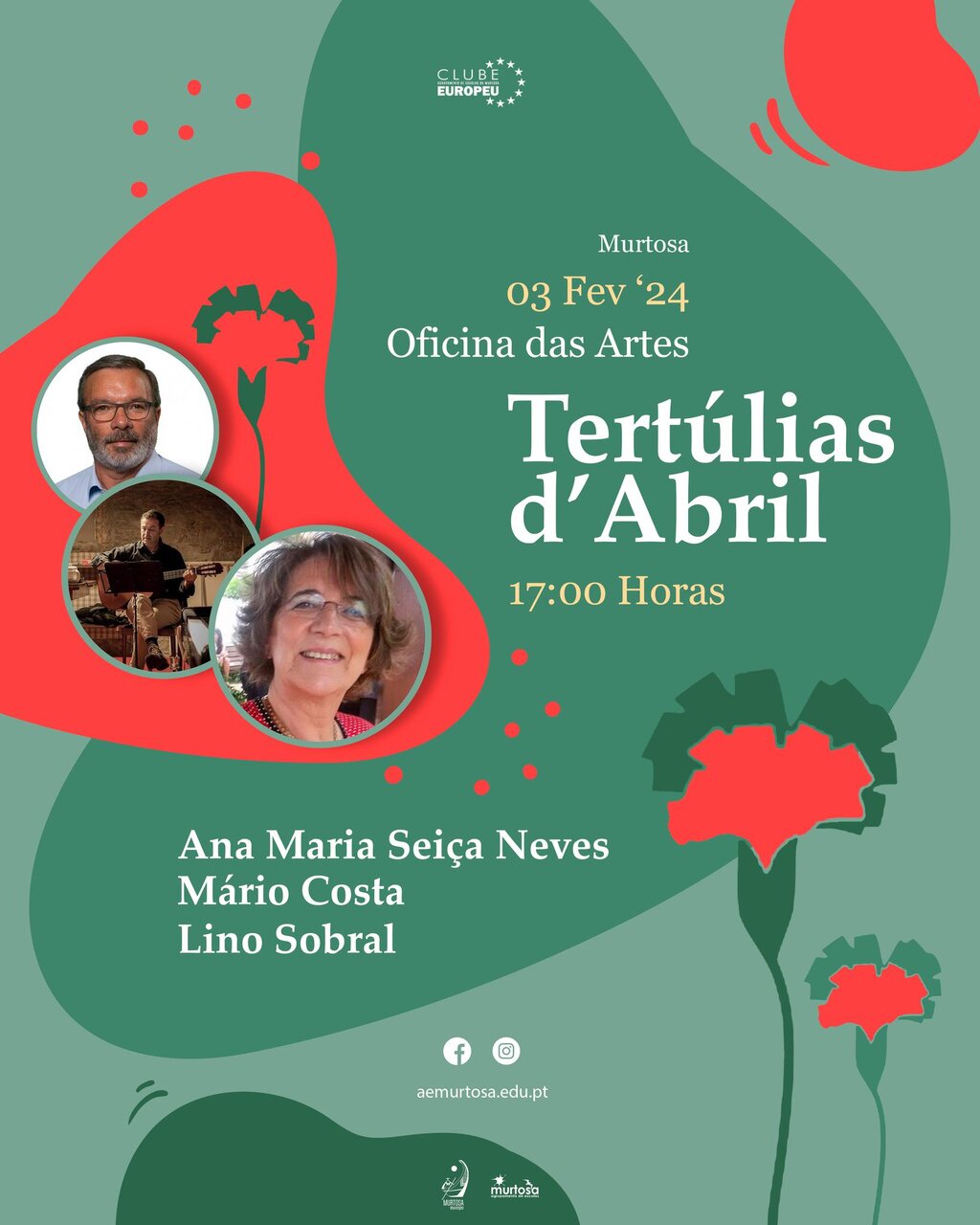 Tertúlias de Abril - Oficina de Artes