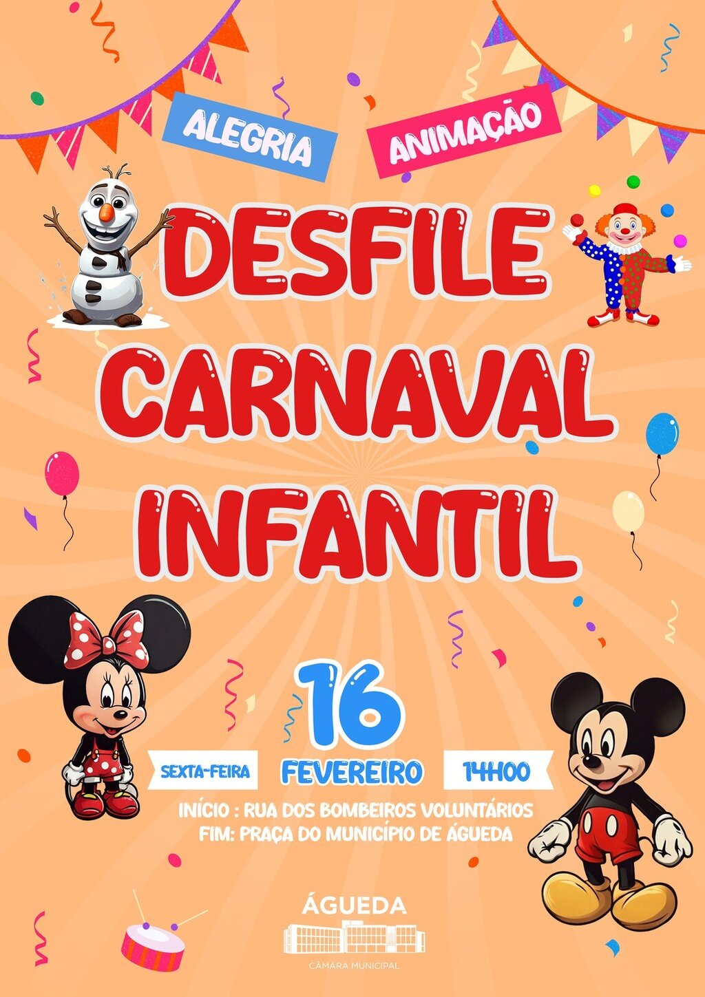 Desfile de Carnaval Infantil