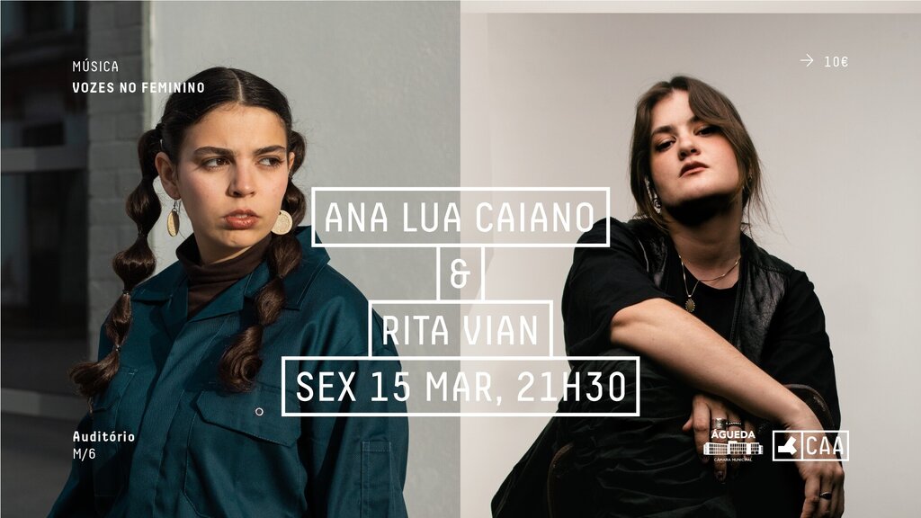 Ana Lua Caiana & Rita Vian | Vozes no Feminino