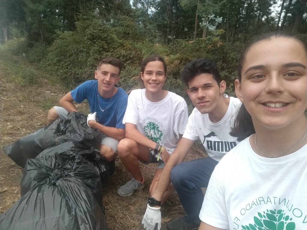 Jovens aguedenses dedicam férias a ação de defesa a floresta do concelho