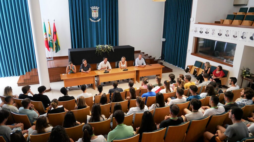 Câmara de Águeda recebe novos alunos da ESTGA