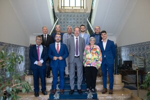 RIBAU ESTEVES REUNIU COM ALCALDES DE GIJON E VILA -REAL