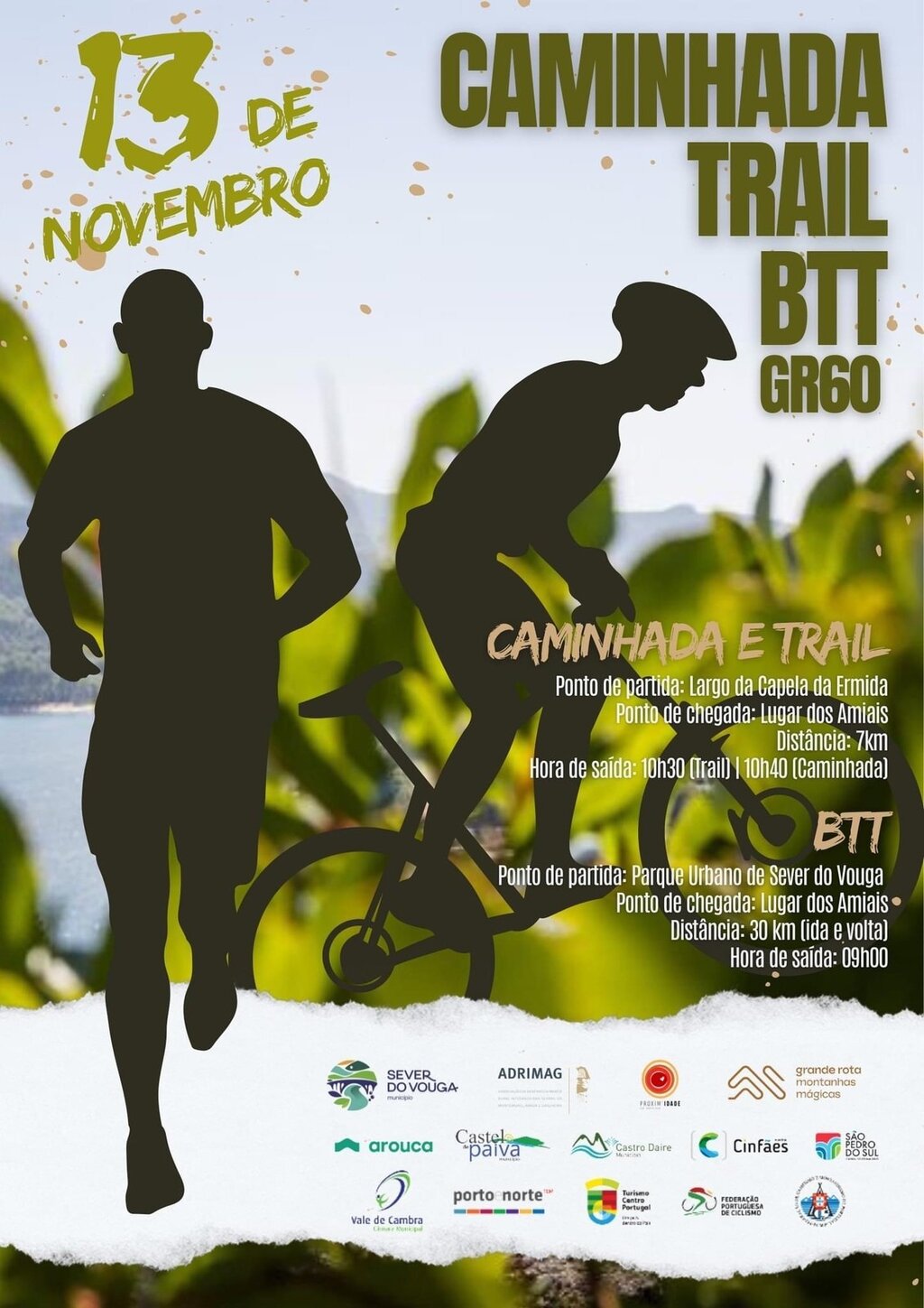 Ativação da GR60 - Caminhada, Trail e BTT