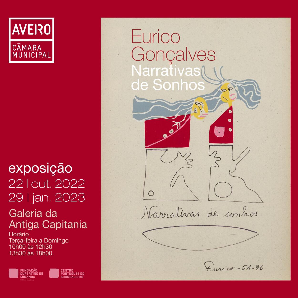 SURREALISMO DE EURICO GONÇALVES RETRATADO EM EXPOSIÇÃO NA GALERIA DA ANTIGA CAPITANIA