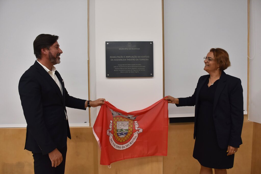 INAUGURADA A INTERVENÇÃO DE REABILITAÇÃO E AMPLIAÇÃO DA ASSEMBLEIA THEATRO DA TORREIRA