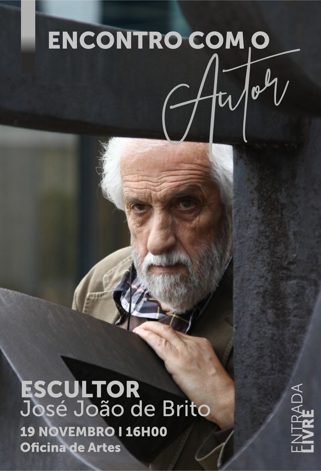  ENCONTRO COM O AUTOR TRAZ À MURTOSA O ESCULTOR JOSÉ JOÃO DE BRITO