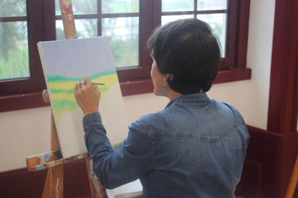 INSCRIÇÕES PARA AULAS DE PINTURA PARA ADULTOS NA OFICINA DE ARTES