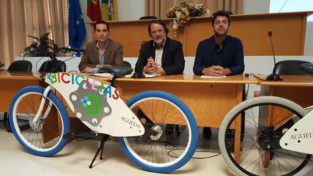 Município de Águeda promove a Bicicleta com o Projecto Águeda + B